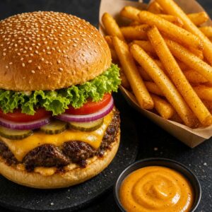 Repas : Burger / Frites